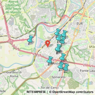 Mappa Via Cina, 00144 Roma RM, Italia (1.67091)