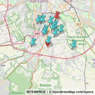 Mappa Via Tomaso Sillani, 00143 Roma RM, Italia (3.42769)