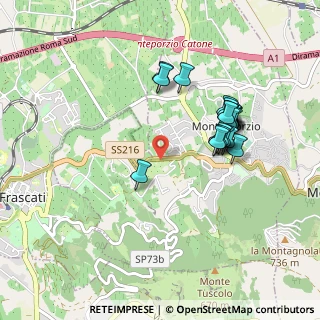 Mappa Via Frascati, 00040 Monte Porzio Catone RM, Italia (0.918)