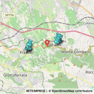 Mappa Via Frascati, 00040 Monte Porzio Catone RM, Italia (1.4883333333333)
