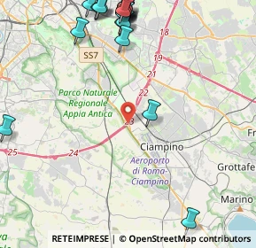 Mappa Via Giovanni Ciampini, 00178 Roma RM, Italia (6.287)