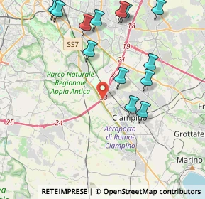 Mappa Via Giovanni Ciampini, 00178 Roma RM, Italia (4.88538)