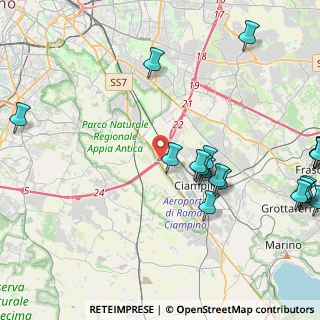 Mappa Via Giovanni Ciampini, 00178 Roma RM, Italia (6.077)