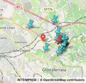 Mappa Via di Sale, 00044 Frascati RM, Italia (1.7885)