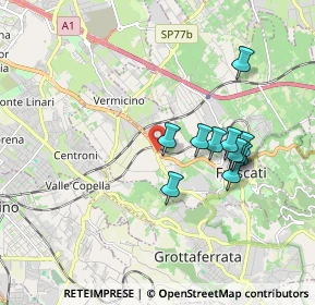 Mappa Via di Sale, 00044 Frascati RM, Italia (1.71545)