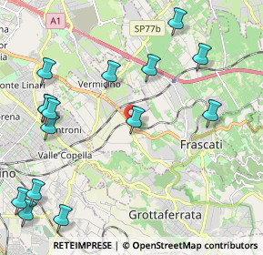 Mappa Via di Sale, 00044 Frascati RM, Italia (2.842)