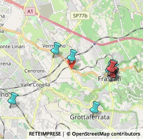 Mappa Via di Sale, 00044 Frascati RM, Italia (2.22182)
