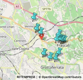 Mappa Via di Sale, 00044 Frascati RM, Italia (1.716)