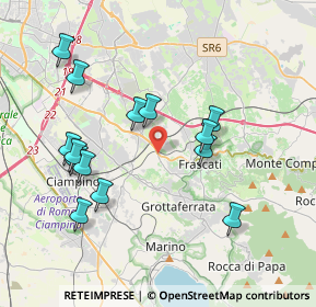 Mappa Via di Sale, 00044 Frascati RM, Italia (4.11571)