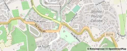 Mappa Monte Porzio Catone