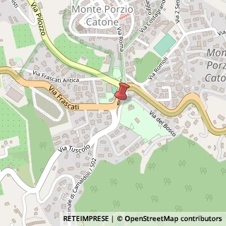 Mappa Via Frascati, 17A, 00040 Monte Porzio Catone, Roma (Lazio)