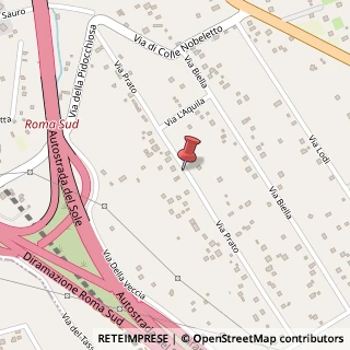 Mappa Via Prato, 38, 00030 San Cesareo, Roma (Lazio)