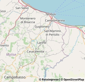 Mappa 86035 Larino CB, Italia (16.20706)