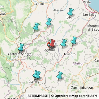 Mappa Via Pasquale e Ettore Marinelli, 86081 Agnone IS, Italia (16.61643)