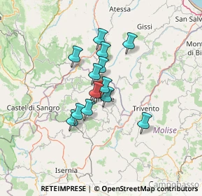 Mappa Via Pasquale e Ettore Marinelli, 86081 Agnone IS, Italia (9.94308)