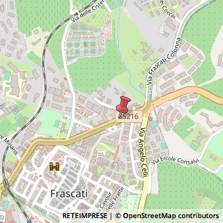 Mappa Via Gregoriana, 43, 00044 Frascati, Roma (Lazio)