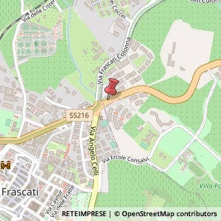 Mappa Via del Fico, 74 A, 00046 Grottaferrata, Roma (Lazio)