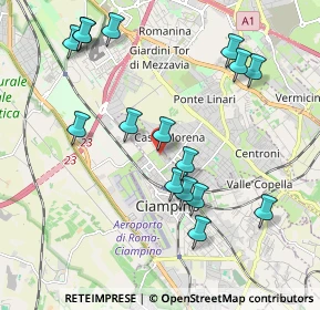 Mappa Via Lucrezia Romana, 00043 Ciampino RM, Italia (2.255)