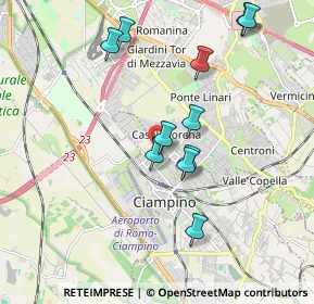 Mappa Via Lucrezia Romana, 00043 Ciampino RM, Italia (1.94273)
