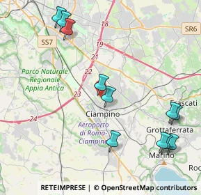 Mappa Via Lucrezia Romana, 00043 Ciampino RM, Italia (5.21727)