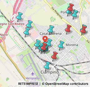 Mappa Via Lucrezia Romana, 00043 Ciampino RM, Italia (0.975)