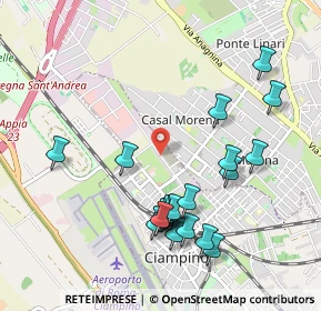 Mappa Via Lucrezia Romana, 00043 Ciampino RM, Italia (1.1035)