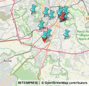 Mappa Viale Degli Astri, 00144 Roma RM, Italia (4.25857)