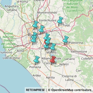 Mappa Via Aiello Calabro, 00118 Roma RM, Italia (10.5625)