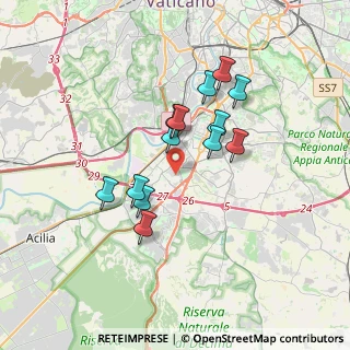Mappa Via Caterina Troiani, 00144 Roma RM, Italia (3.36615)