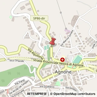 Mappa Via Marconi, 86081 Agnone, Isernia (Molise)