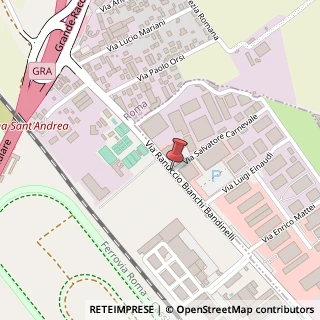 Mappa Via R. Bianchi Bandinelli, 130, 00178 Roma, Roma (Lazio)