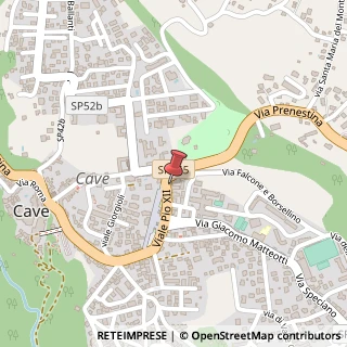 Mappa 00033 Cave RM, Italia, 00033 Cave, Roma (Lazio)