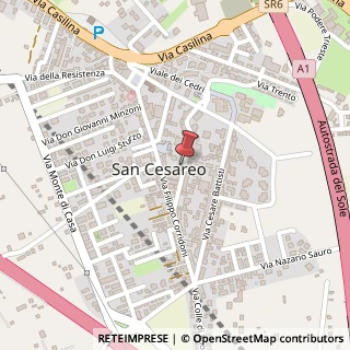 Mappa Via Enrico Toti, 104, 00030 San Cesareo, Roma (Lazio)