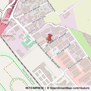 Mappa Via Salvatore Carnevale, 14, 00043 Ciampino, Roma (Lazio)