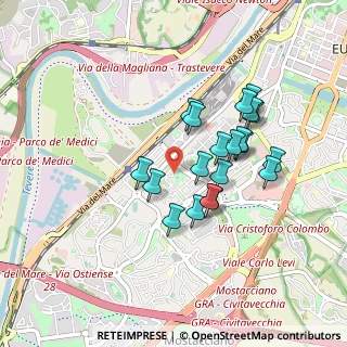Mappa Piazza Otello Boccherini, 00144 Roma RM, Italia (0.8015)