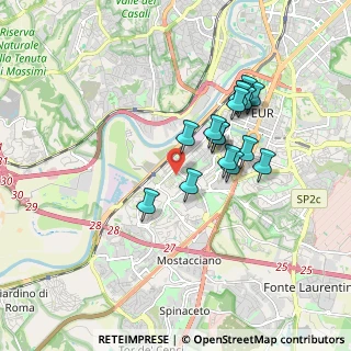 Mappa Piazza Otello Boccherini, 00144 Roma RM, Italia (1.62375)