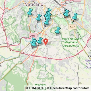 Mappa SP95b, 00144 Roma RM, Italia (4.56933)
