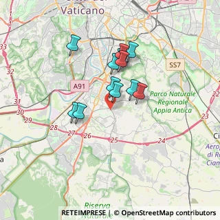 Mappa SP95b, 00144 Roma RM, Italia (2.90083)