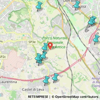 Mappa Via di Torricola Vecchia, 00178 Roma RM, Italia (2.93727)