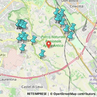 Mappa Via di Torricola Vecchia, 00178 Roma RM, Italia (2.639)