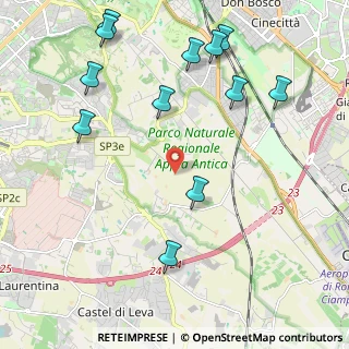 Mappa Via di Torricola Vecchia, 00178 Roma RM, Italia (2.73083)