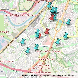 Mappa Via Bilbao, 00144 Roma RM, Italia (1.27)