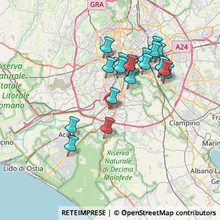 Mappa Via Bilbao, 00144 Roma RM, Italia (7.634)