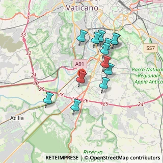 Mappa Via Bilbao, 00144 Roma RM, Italia (3.63692)