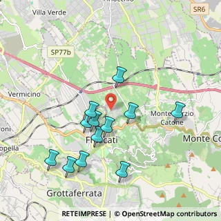 Mappa Via dei Quintili, 00044 Frascati RM, Italia (1.99917)