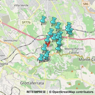 Mappa Via dei Quintili, 00044 Frascati RM, Italia (1.41412)