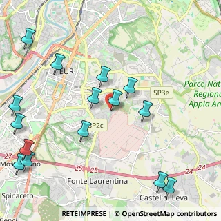 Mappa Via Natale Krekich, 00143 Roma RM, Italia (2.84267)