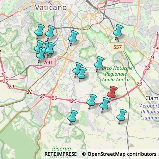 Mappa Via Natale Krekich, 00143 Roma RM, Italia (4.38313)