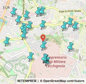 Mappa Via Vitaliano Brunelli, 00143 Roma RM, Italia (1.185)