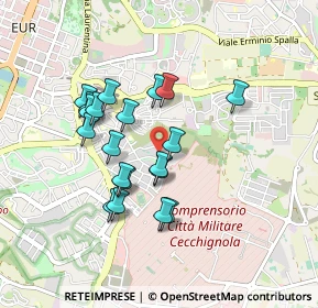 Mappa Via Vitaliano Brunelli, 00143 Roma RM, Italia (0.814)